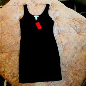 Forever 21 Bodycon Mini Tank Dress (black)